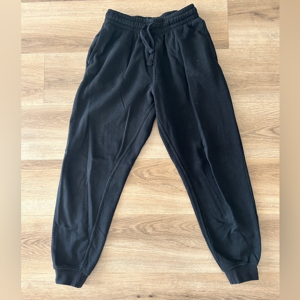 H&M Unisex Black Jogger Sweatpants - Size XS and S- USED - Picture 2 of 8